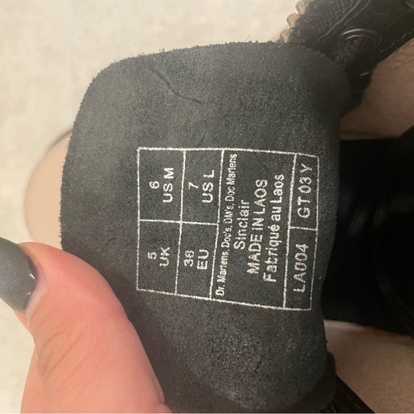 Doc Marten Sinclair Platform Boot - Vintage Taupe - Picture 2 of 4